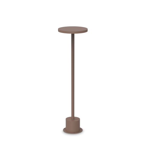 Ideal Lux TOFFEE PT D160 H050 COFFEE Mod. 347844 Lampada Da Terra 1 Luce