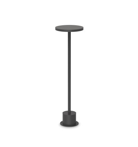 Ideal Lux TOFFEE PT D160 H050 NERO Mod. 347851 Lampada Da Terra 1 Luce