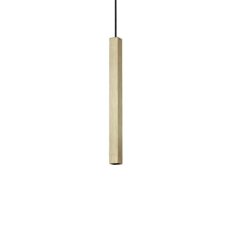 Ideal Lux ULTRATHIN SP D040 SQUARE ON-OFF OTTONE Mod. 339740 Lampada A Sospensione 1 Luce