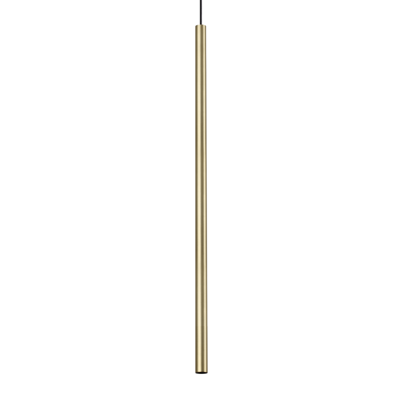 Ideal Lux ULTRATHIN SP D100 ROUND ON-OFF OTTONE Mod. 339733 Lampada A Sospensione 1 Luce