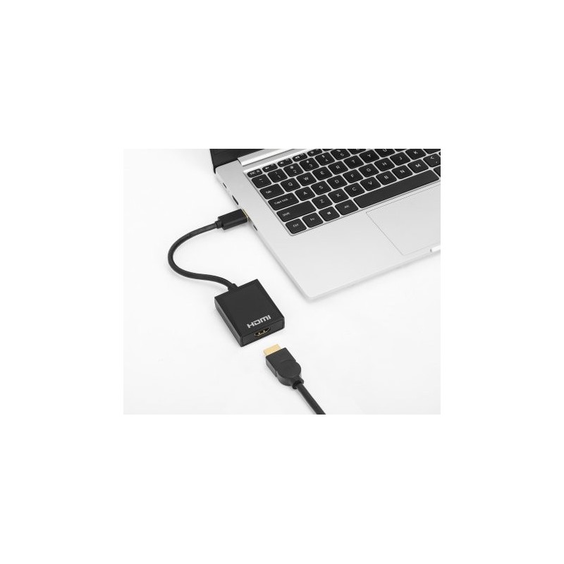 Manhattan 153690 laptop-dockingstation & portreplikator Kabelgebunden USB 3.2 Gen 1 (3.1 Gen 1) Type-A Schwarz