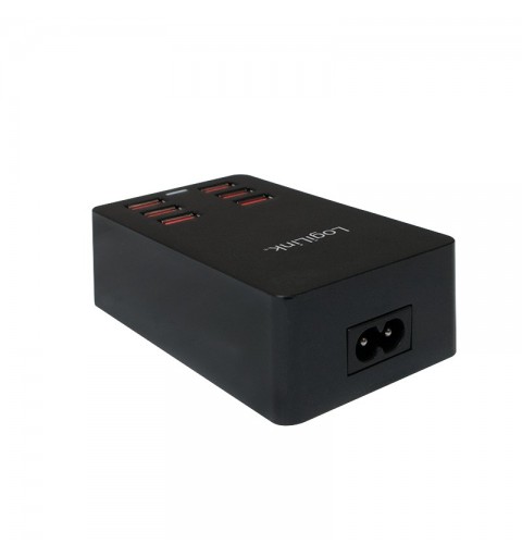LogiLink PA0139 mobile device charger Universal Black AC Indoor