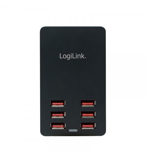 LogiLink PA0139 mobile device charger Universal Black AC Indoor