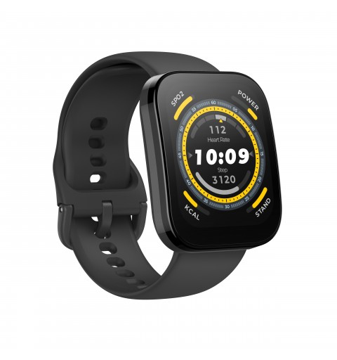 Amazfit Bip 5 4,85 cm (1.91") LCD 38 mm Digitale 320 x 380 Pixel Touch screen Nero GPS (satellitare)