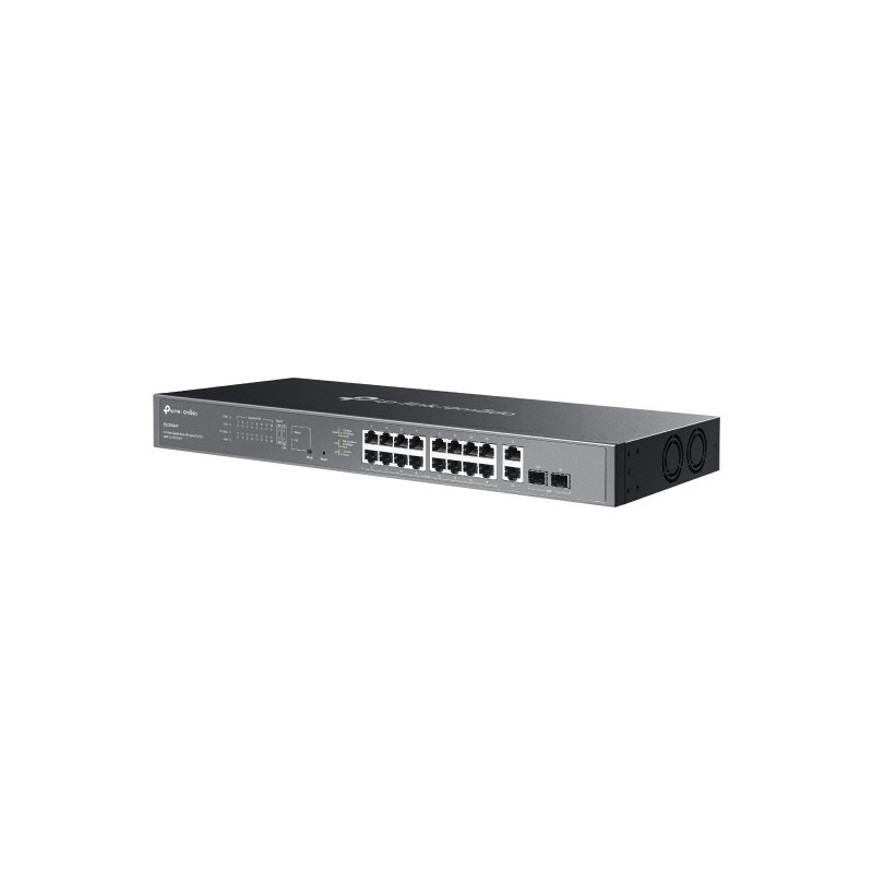 TP-Link ES220GMP switch di rete Gestito Gigabit Ethernet (10 100 1000) Supporto Power over Ethernet (PoE) Nero