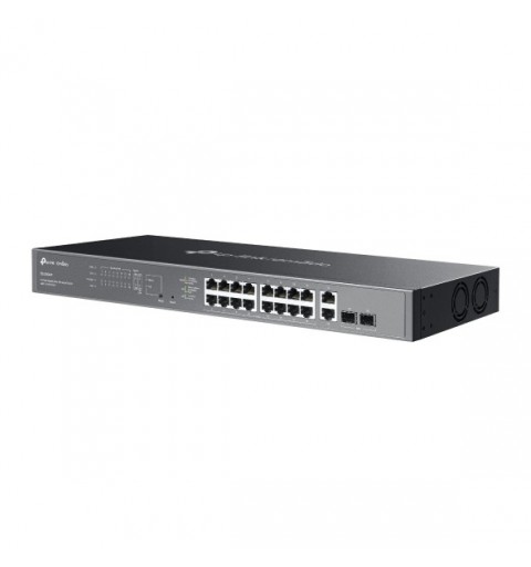 TP-Link ES220GMP switch Gestionado Gigabit Ethernet (10 100 1000) Energía sobre Ethernet (PoE) Negro