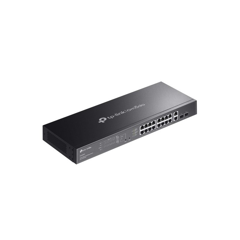 TP-Link ES220GMP switch di rete Gestito Gigabit Ethernet (10 100 1000) Supporto Power over Ethernet (PoE) Nero