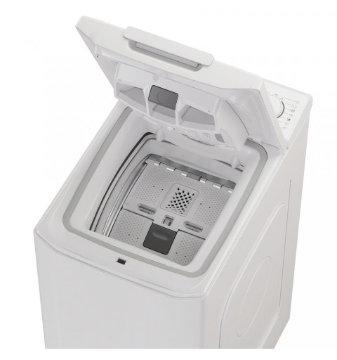 Candy TCA483D2-S lavatrice Caricamento dall'alto 8 kg 1400 Giri min Bianco