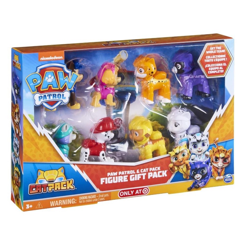 Set personaggi CatPack 8 pz PAW PATROL Spin Master 6065575