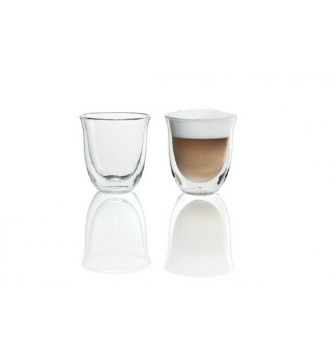 De’Longhi 5513214601 bicchiere da caffè Trasparente 2 pz 190 ml