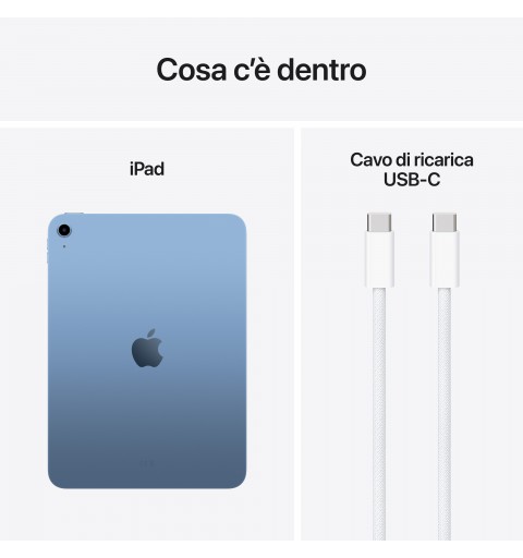 Apple iPad 128 GB 27,9 cm (11") Wi-Fi 6 (802.11ax) iPadOS 18 Azul