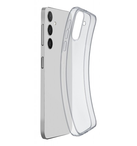 Cellularline Fine - Galaxy A36 A56 Cover in gomma morbida ultra sottile e trasparente