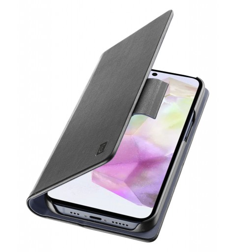 Cellularline Book - Galaxy A36 A56 Custodia a libro con tasca portatessera e chiusura magnetica