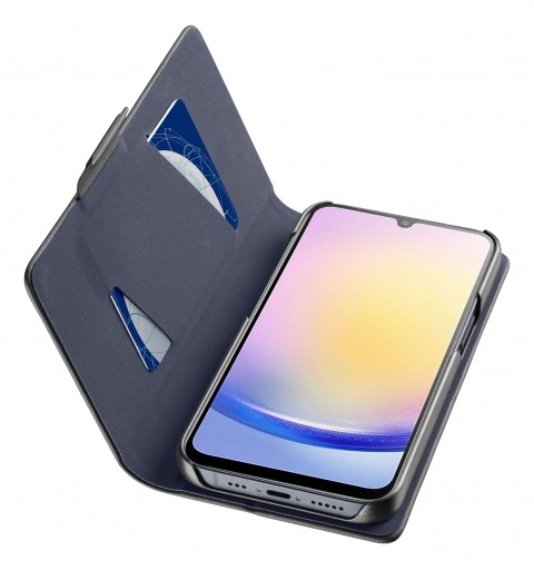 Cellularline BOOK3GALA26K custodia per cellulare 16,8 cm (6.6") Custodia a borsellino Nero