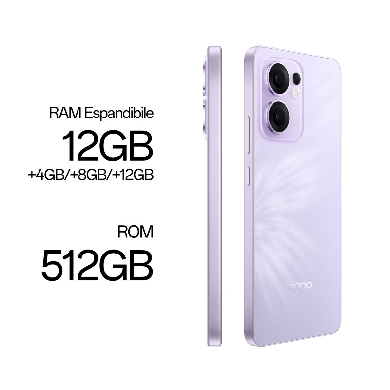 OPPO 13 FS 5G 16,9 cm (6.67") Double SIM Android 15 USB Type-C 12 Go 512 Go 5800 mAh Violet