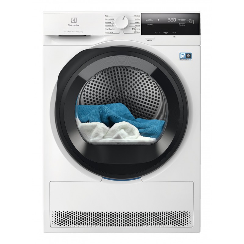 Electrolux EW7H392G Wäschetrockner Freistehend Frontlader 9 kg A++ Weiß
