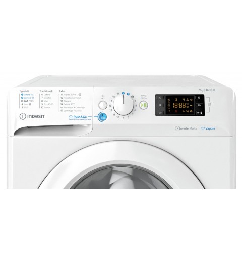 Indesit BWE 91497X WV IT Waschmaschine Frontlader 9 kg 1400 RPM Weiß