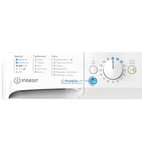 Indesit BWE 91497X WV IT Waschmaschine Frontlader 9 kg 1400 RPM Weiß