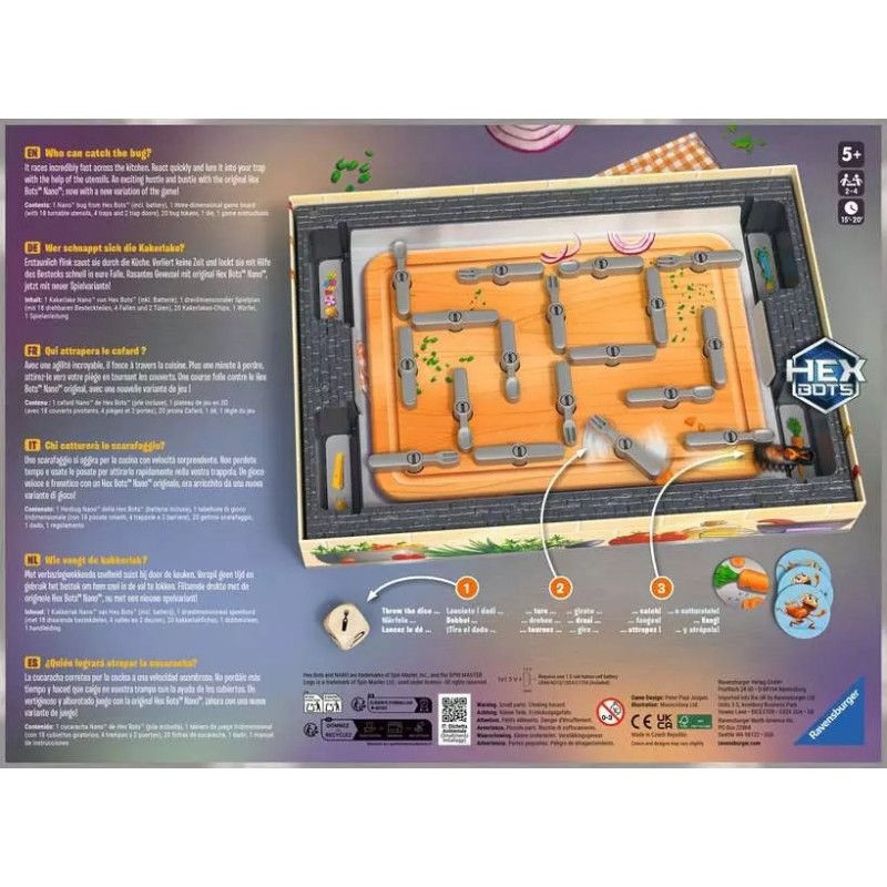 Ravensburger 22440 gioco da tavolo La Cucaracha