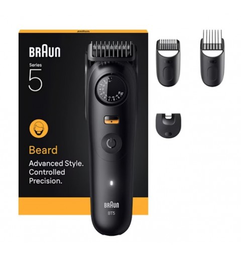Braun BeardTrimmer 9 BT5520 Barttrimmer Akku 40 2 cm Nass & Trocken Schwarz