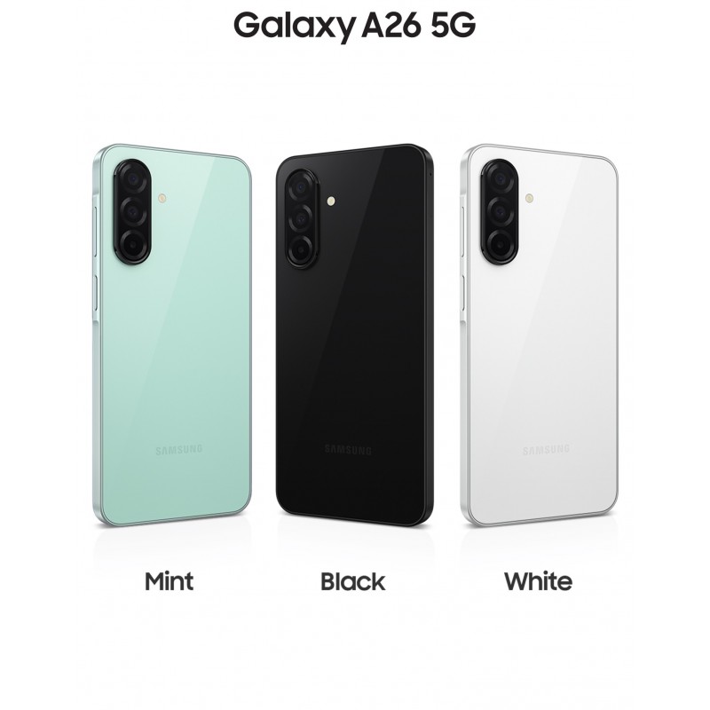 Samsung Galaxy A26 5G, Smartphone con Funzioni intelligenti, Display Super AMOLED 6.7”, 8GB RAM, 256GB, Batteria 5.000 mAh,
