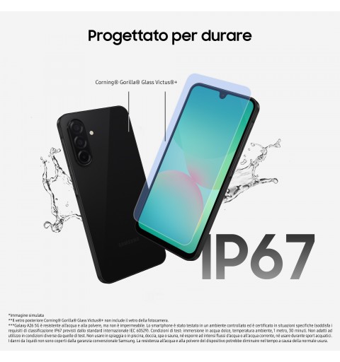 Samsung Galaxy A26 5G, Smartphone con Funzioni intelligenti, Display Super AMOLED 6.7”, 8GB RAM, 256GB, Batteria 5.000 mAh,