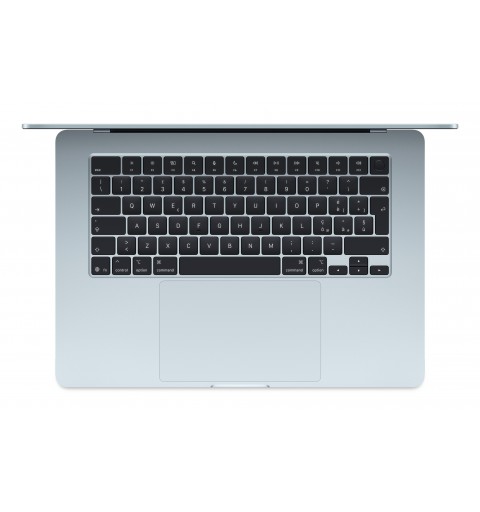 Apple MacBook Air Apple M M4 Portátil 38,9 cm (15.3") 16 GB 512 GB SSD Wi-Fi 6E (802.11ax) macOS Sequoia Azul