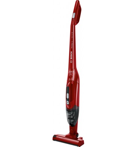 Bosch Serie 2 BBHF214R aspirateur balai et balai électrique Aspirateur-balai 2 en 1 Batterie Sec Sans sac Rouge