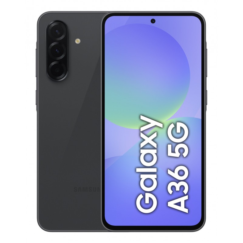 Samsung Galaxy A36 17 cm (6.7") Dual-SIM Android 15 5G USB Typ-C 8 GB 256 GB 5000 mAh Schwarz