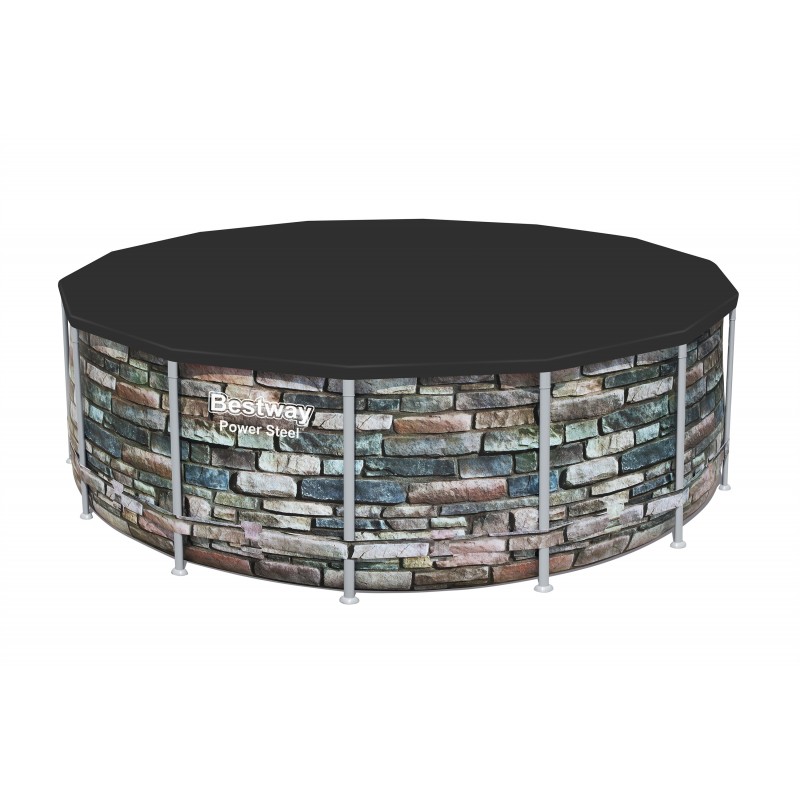 Bestway Bâche ronde pour piscine hors sol de 4,27 m