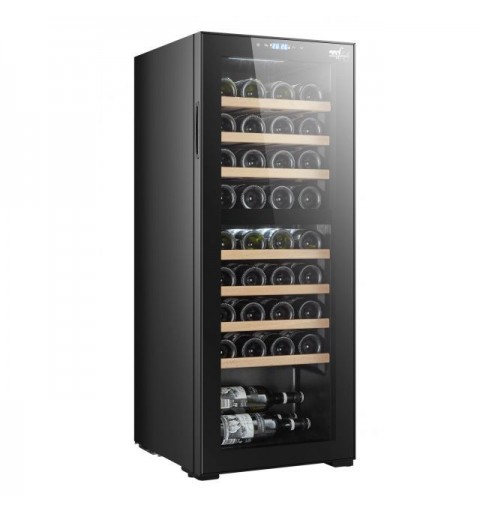 Melchioni Vermentino 36 C Dual Weinkühler mit Kompressor Freistehend Schwarz 36 Flasche(n)