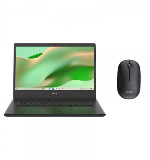 Acer Chromebook CBOA314-1H-C39R + Mouse Intel® Celeron® N N4500 35.6 cm (14") Full HD 8 GB LPDDR4x-SDRAM 128 GB Flash Wi-Fi 5