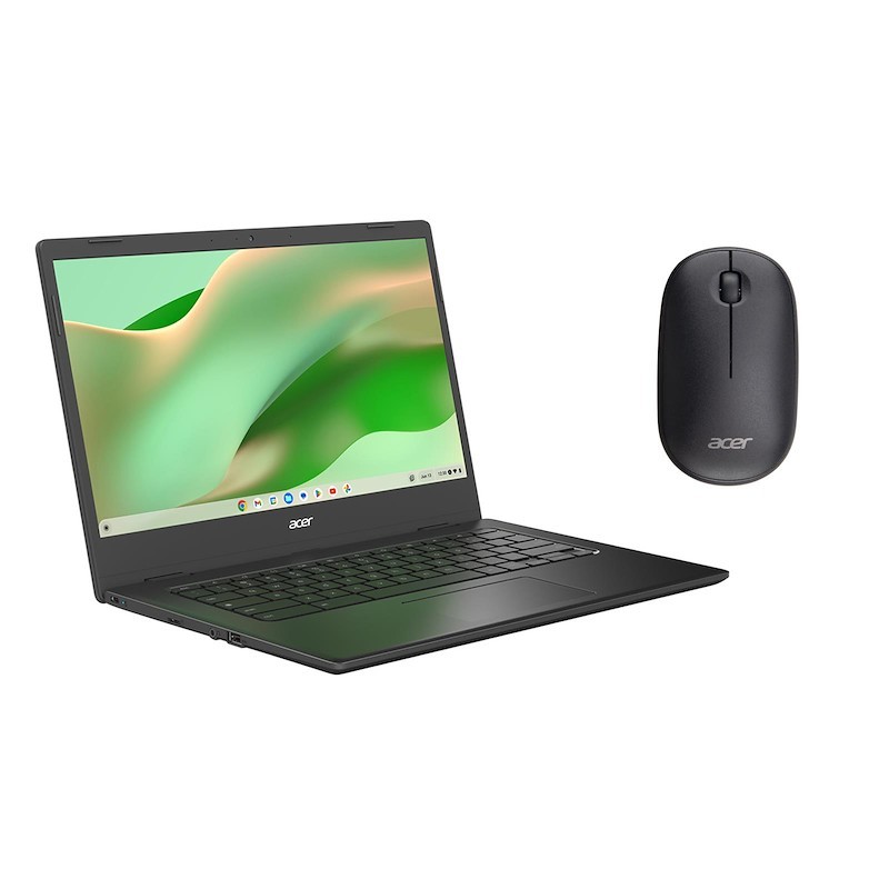 Acer Chromebook CBOA314-1H-C39R + Mouse Intel® Celeron® N N4500 35.6 cm (14") Full HD 8 GB LPDDR4x-SDRAM 128 GB Flash Wi-Fi 5
