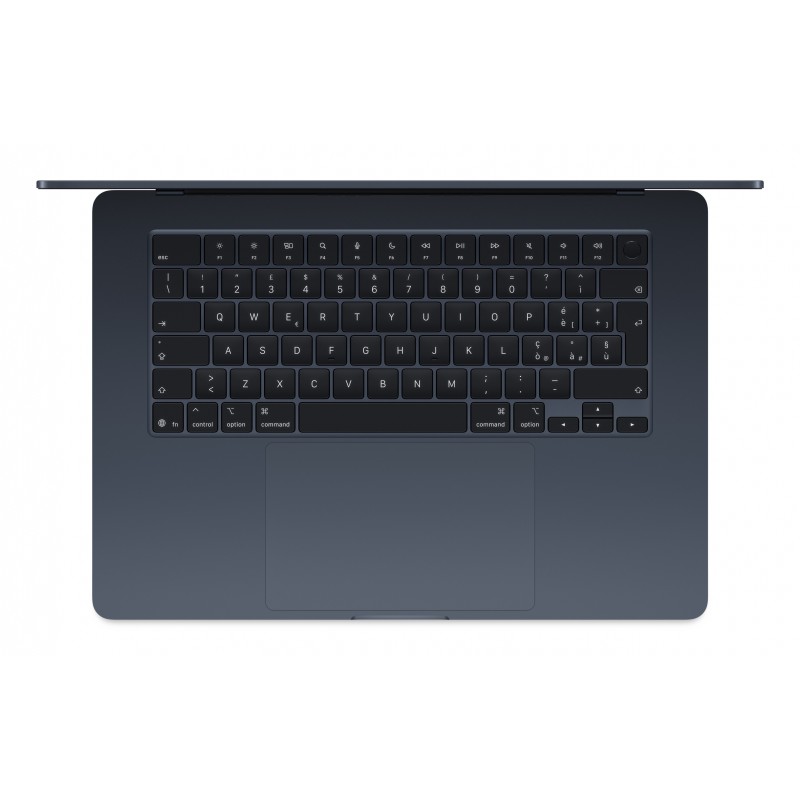 Apple MacBook Air Apple M M4 Ordinateur portable 38,9 cm (15.3") 16 Go 512 Go SSD Wi-Fi 6E (802.11ax) macOS Sequoia Marine