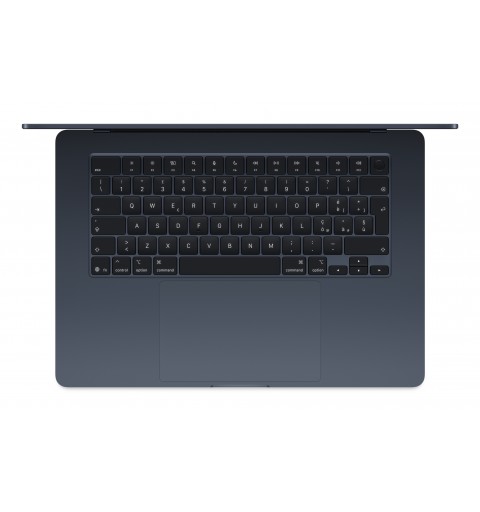 Apple MacBook Air Apple M M4 Ordinateur portable 38,9 cm (15.3") 16 Go 512 Go SSD Wi-Fi 6E (802.11ax) macOS Sequoia Marine