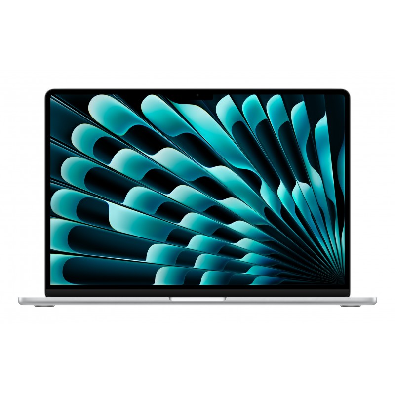 Apple MacBook Air Apple M M4 Laptop 38,9 cm (15.3") 24 GB 512 GB SSD Wi-Fi 6E (802.11ax) macOS Sequoia Silber