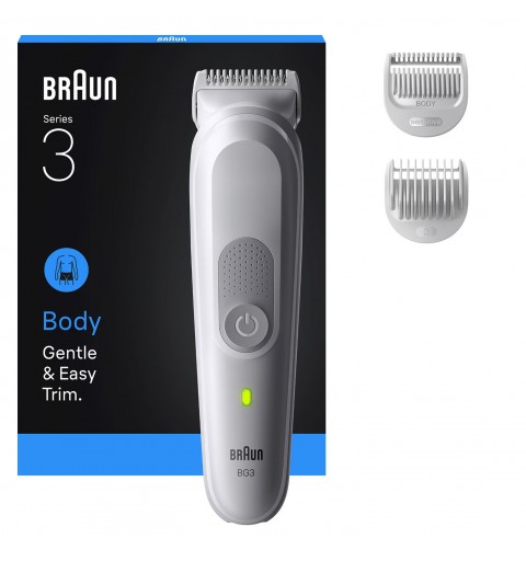 Braun Series 3 BG3530 tondeuse corps rasoirs Gris