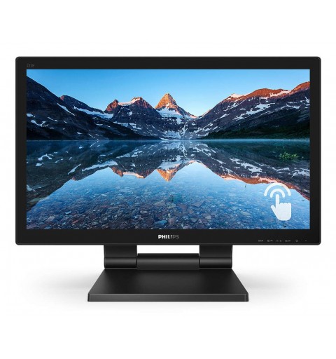 Philips B Line 222B9TA 00 LED display 54,6 cm (21.5") 1920 x 1080 pixels Full HD LCD Écran tactile Dessus de table Noir