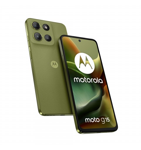 Motorola moto g15 17.1 cm (6.72") Dual SIM Android 15 4G USB Type-C 8 GB 512 GB 5200 mAh Green