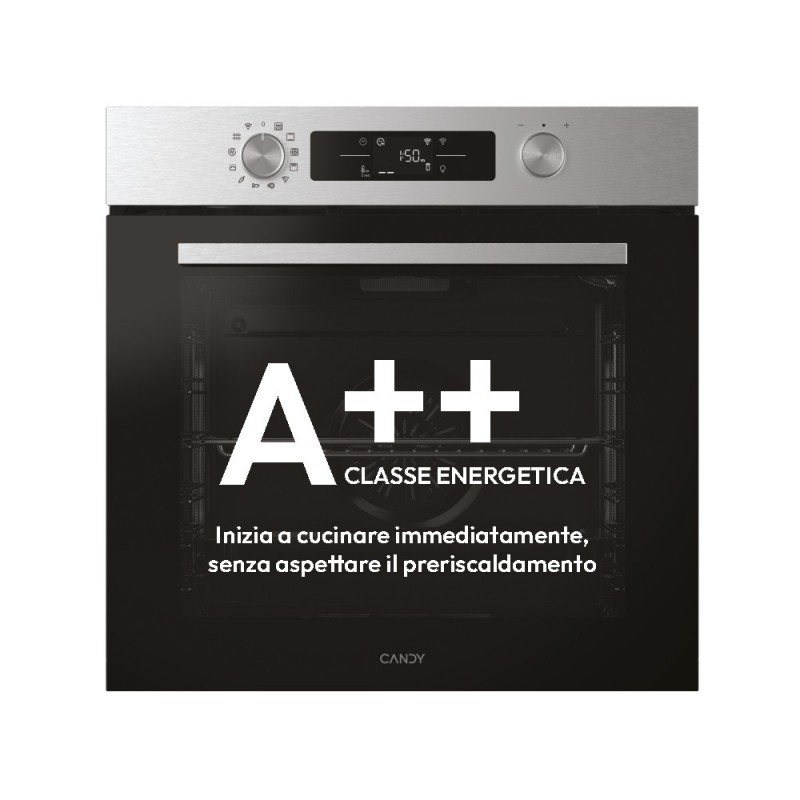 Candy CA6 N3B3EHTX 78 L Acciaio inox