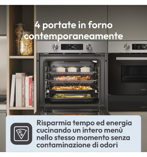 Candy CA6 N3B3EHTX 78 L Acciaio inox