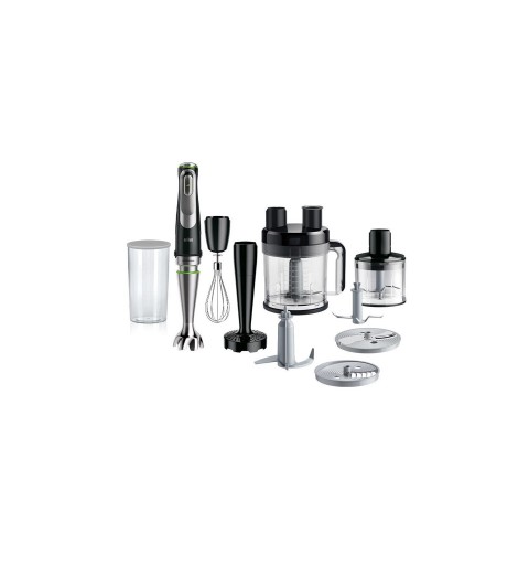 Braun MultiQuick 9 MQ 9187XLI 0,6 L Batidora de inmersión 1200 W Negro, Acero inoxidable