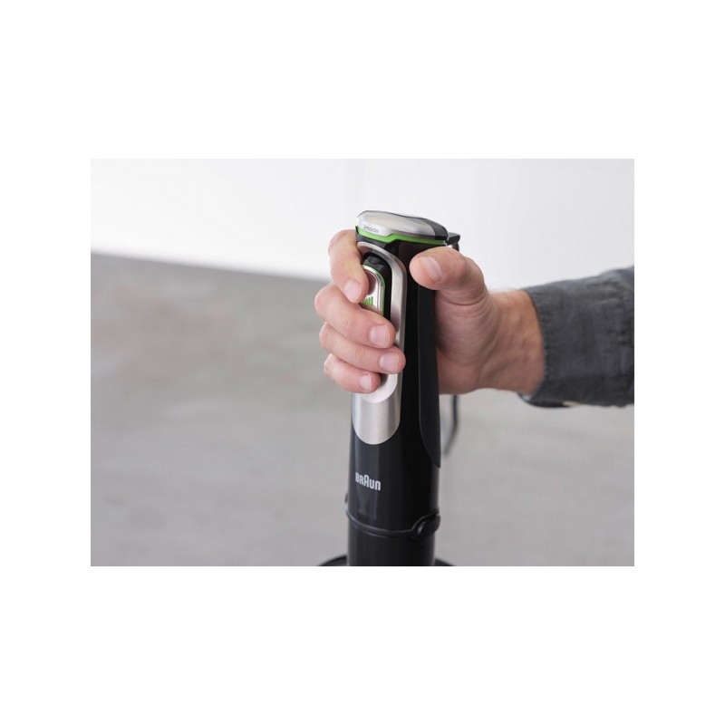 Braun MultiQuick 9 MQ 9187XLI 0,6 L Batidora de inmersión 1200 W Negro, Acero inoxidable
