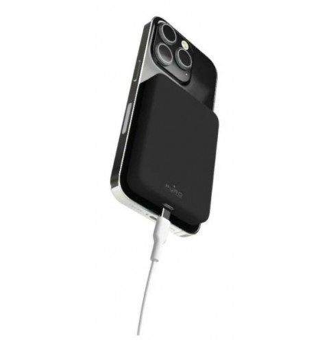 PURO Slim Power Mag Lithium Polymère (LiPo) 4000 mAh Recharge sans fil Noir