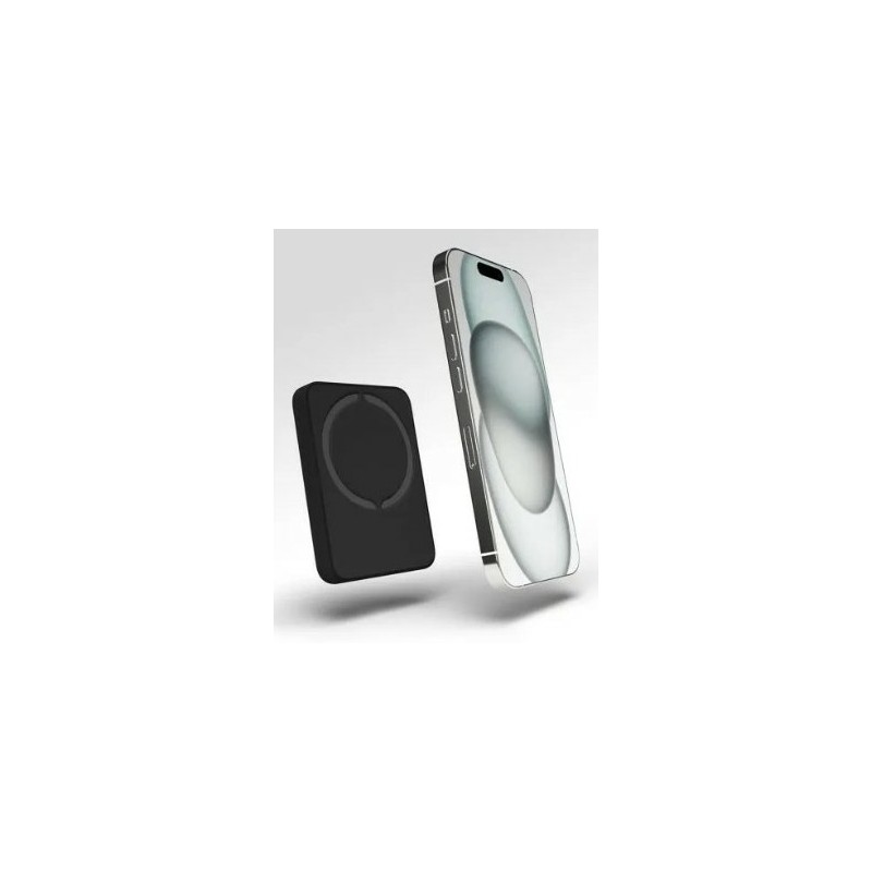 PURO Slim Power Mag Polimeri di litio (LiPo) 4000 mAh Carica wireless Nero