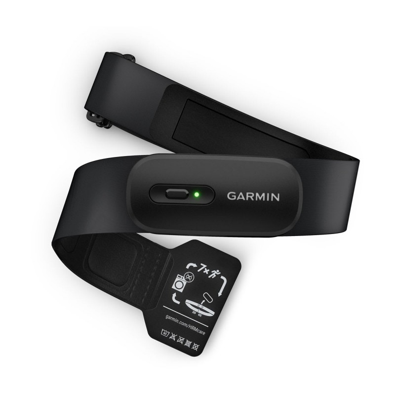 Garmin HRM 200 monitor de ritmo cardiaco Pecho Bluetooth ANT+ Negro
