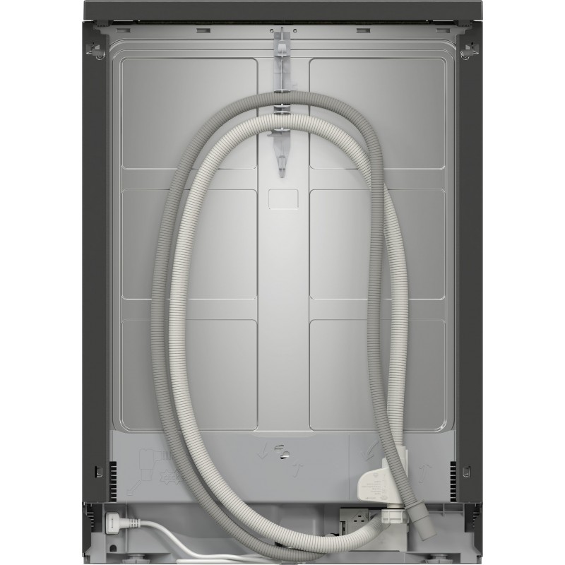 Bosch Serie 4 SMS4EMC06E Lavastoviglie da libera installazione 60 cm Acciaio nero Classe B