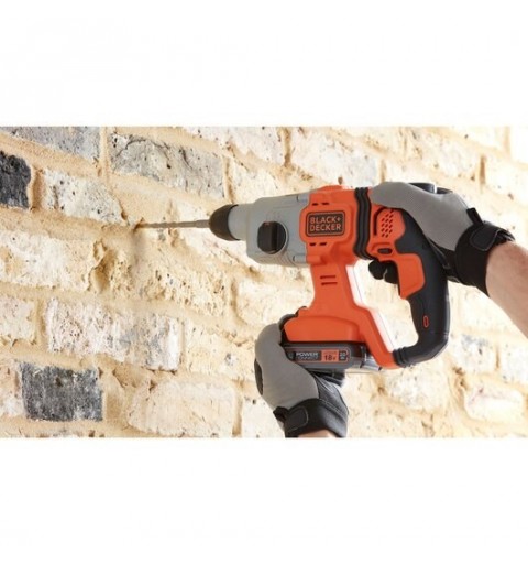 Black & Decker BCD900B-XJ drill 1880 RPM SDS Plus Black, Orange