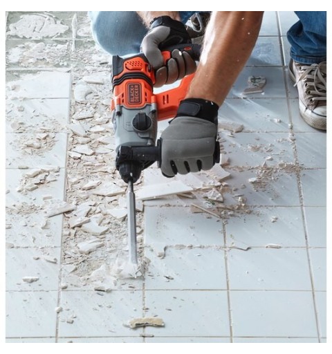 Black & Decker BCD900B-XJ drill 1880 RPM SDS Plus Black, Orange