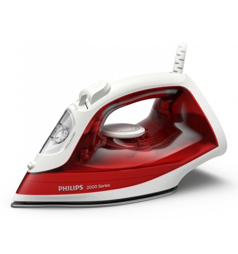 Philips 2000 series DST2010 40 plancha Plancha a vapor Suela antiadherente Rojo, Blanco